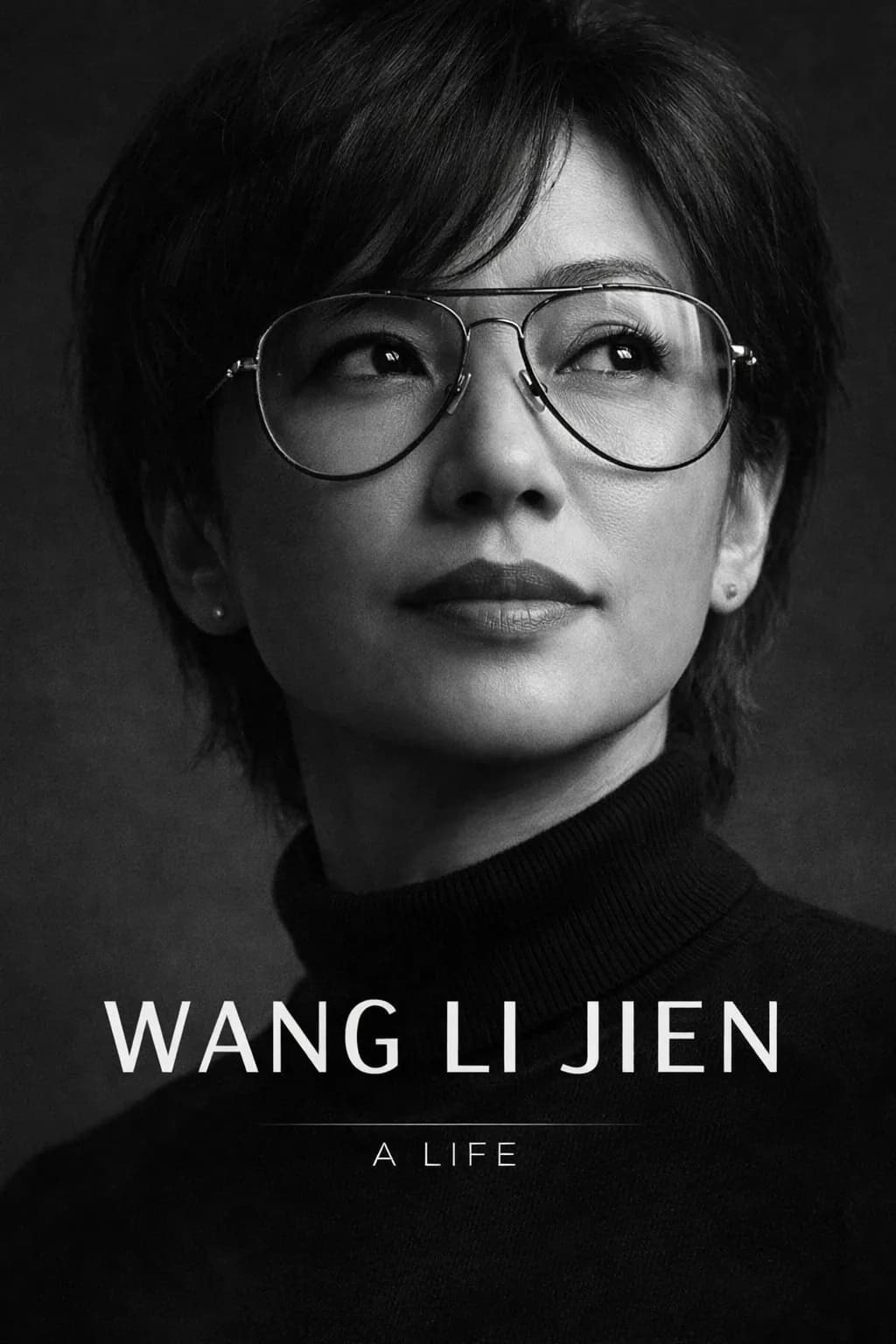 Cover portrait monokrom Wang Li Jien