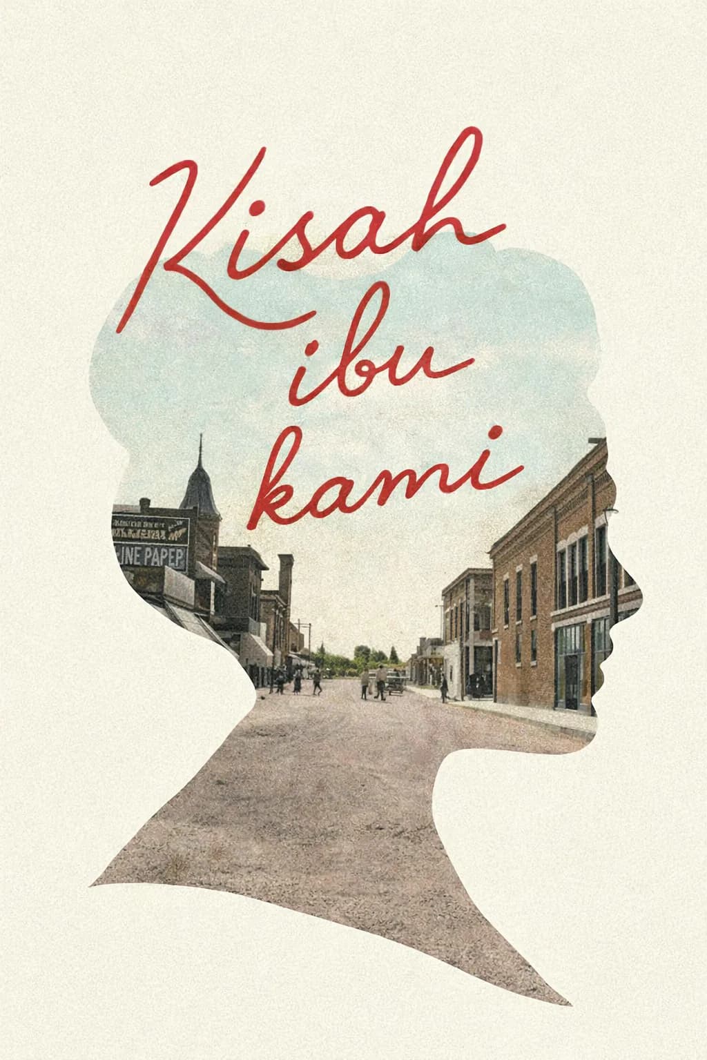 Cover Kisah Ibu Kami dengan siluet wajah
